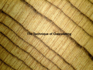 Introduction to Crossdating