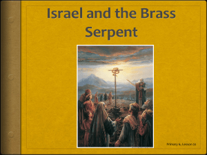 Israel and the Brass Serpent