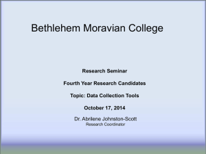 Data Collection Tools Presentation