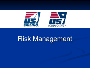 Risk management for instructor courses