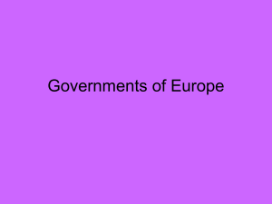 Governments of Europe