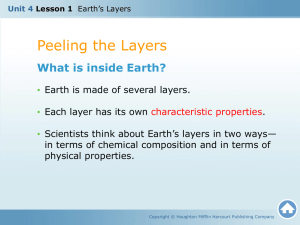 What are Earth`s physical layers?