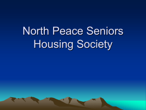 North Peace Seniors Housing Society