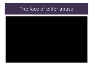 2014 Powerpoint Presentation Financial Abuse of Seniors