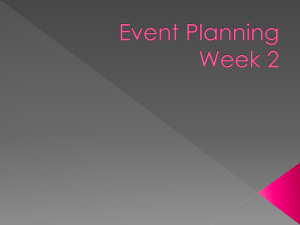 Event Planning Week 2_Jan2013 - Resource Sites