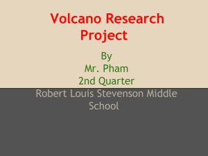 Volcano Research Project