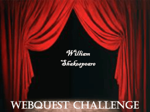 William_Shakespeare_Webquest[1]