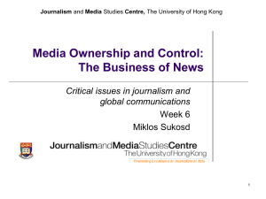 CI 5 Media ownership 2012 - JMSC Courses