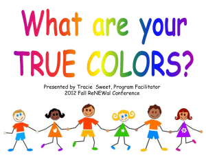 True Colors (PowerPoint)