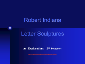 Robert Clark - Mr. Adelmund`s Visual Arts Page
