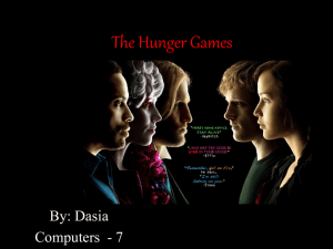 The hunger Games
