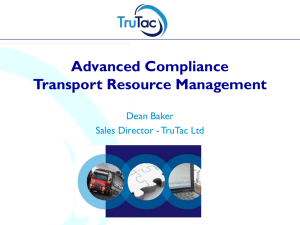 Advanced Compliance Transport Resource