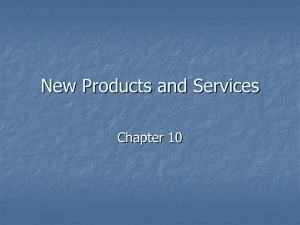 Chapter 10: Product Concepts