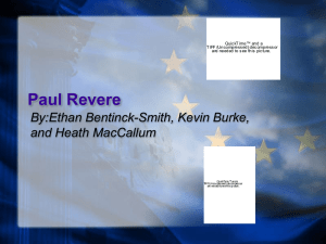 Paul Revere - Duxbury.K12.ma.us