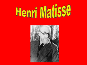 Matisse Powerpoint