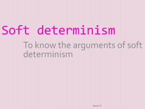 soft determinism File