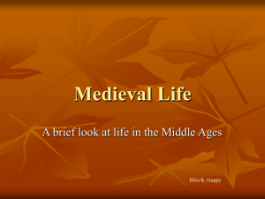 Medieval Village Life
