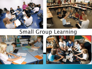 Small Group Learning