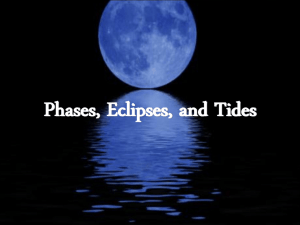 Phases, Eclipses, Tides PPT