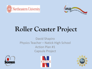 Roller Coaster Project