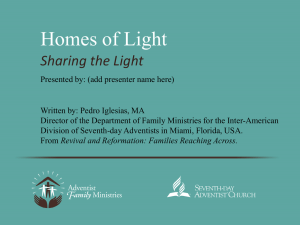 Homes of Light - Seventh-day Adventist Church in the UK & Ireland