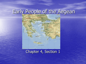 Early People of the Aegean