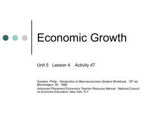 Economic Growth