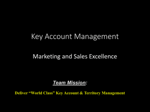 Key Account Management Plan Builder