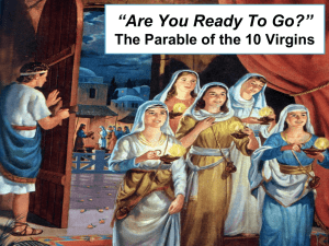 Are You Ready To Go? - O`Neal Church of Christ