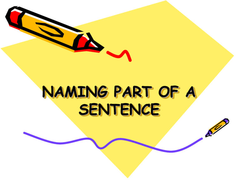 naming-part-of-a-sentence