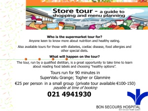 Supermarket Tour - Bon Secours Hospital