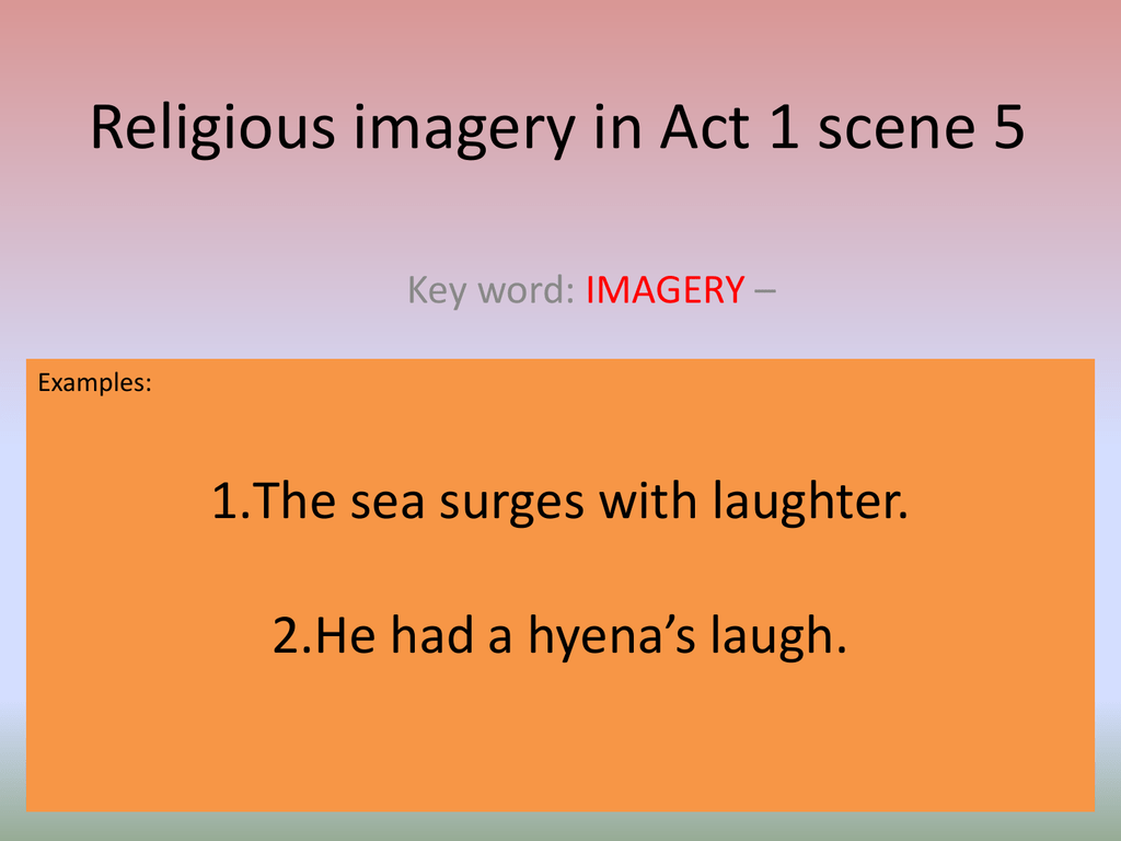imagery in romeo and juliet act 1