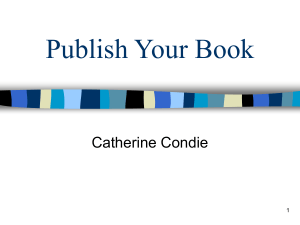 Publish Your Own Book