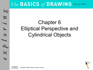 Elliptical Perspective & Cylindrical Objects