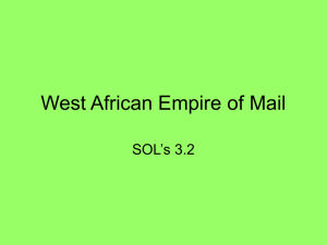 West African Empire of Mail