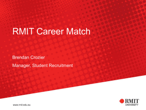 RMIT Career Match