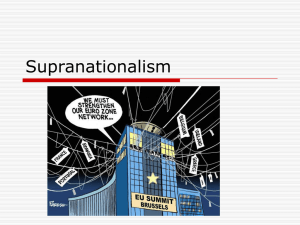 Supranationalism