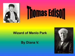 Thomas Edison - The Truth Tribute