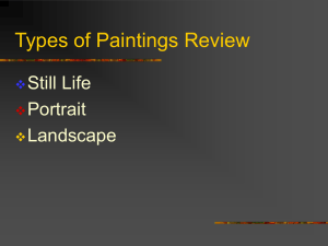 Types of Paintings R.. - Brookwood Elementary School