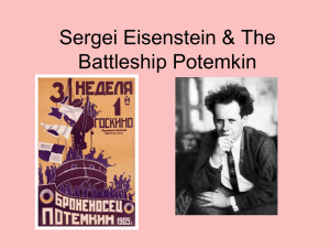 Eisenstein on Intellectual Montage