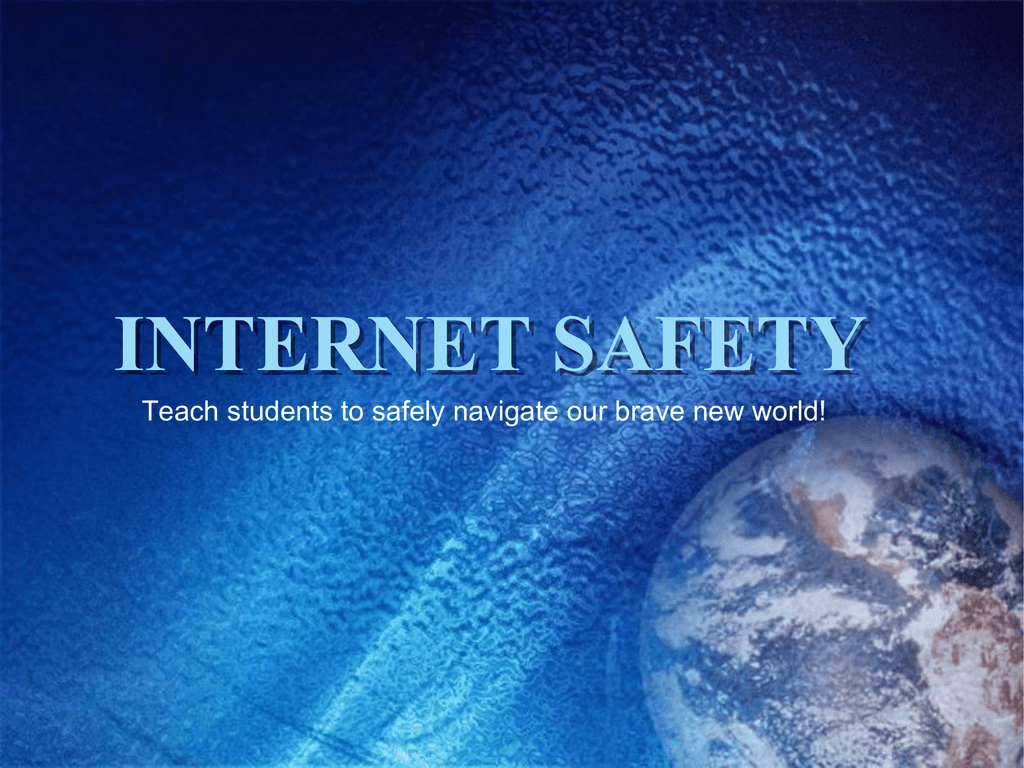 internet safety powerpoint presentation