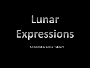 Lunar Expressions