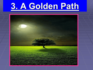 3. A Golden Path