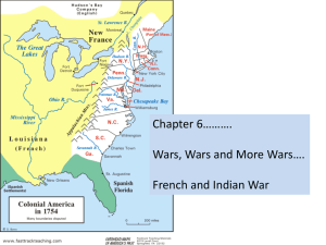 Effects of the French and Indian War