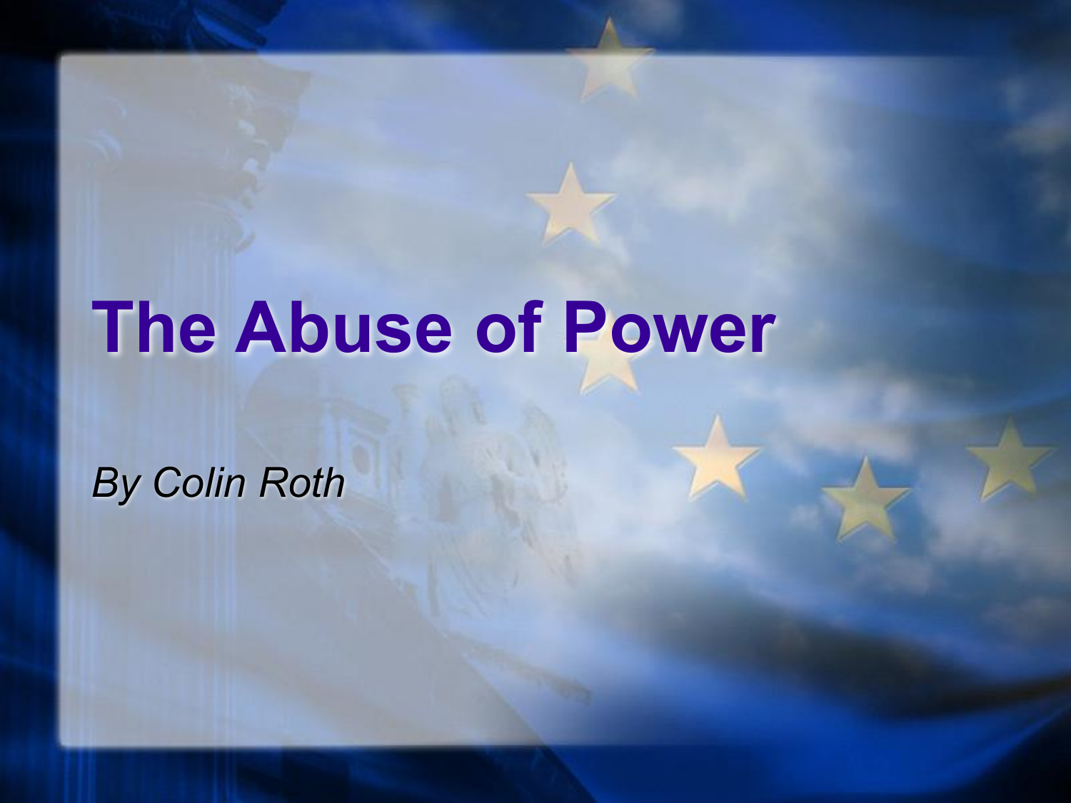 research paper on abuse of power