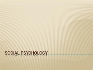 Unconscious and Social Psyc.