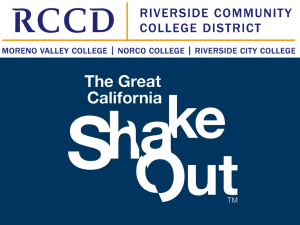 PowerPoint: The Great ShakeOut