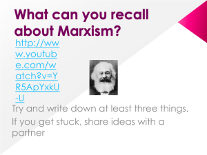 l – marxism and education
