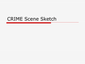 CRIME Scene Sketch