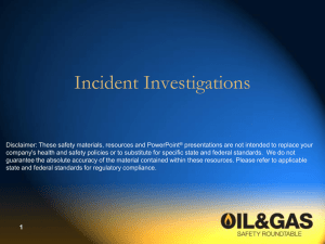 Incident Investigation Guide - Texas Mutual Insurance Company